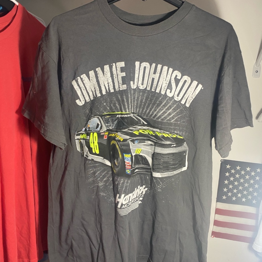 Nascar Jimmie Johnson T-Shirt Size Large